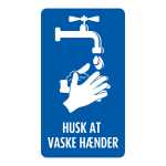 Husk at vaske hænder